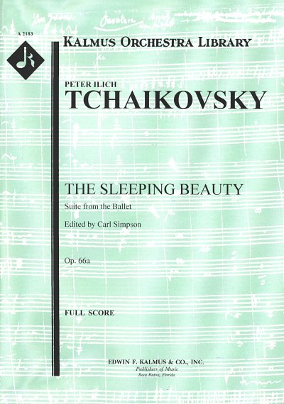 P.I. Tschaikowsky: The Sleeping Beauty op. 66, Sinfo (Part.)