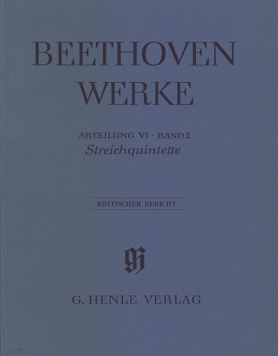 AQ: L. v. Beethoven: Streichquintette - Kritischer  (B-Ware)