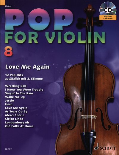 M. Zlanabitnig: Pop for Violin 8 (+CD)