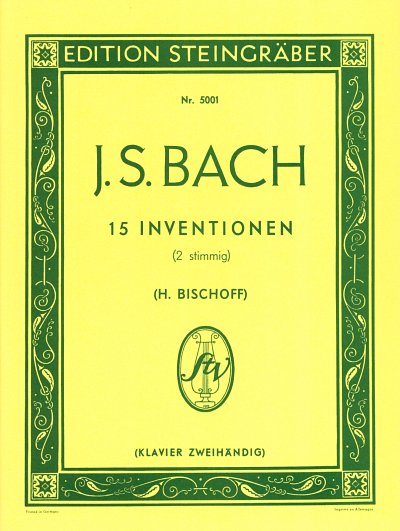 J.S. Bach: 15 Inventionen, Klav