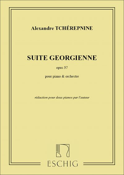 Suite Georgienne 2 Pianos , Klav4m (Part.)