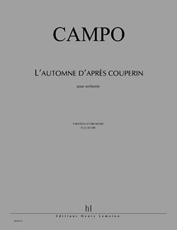 R. Campo: L'Automne d'après Couperin
