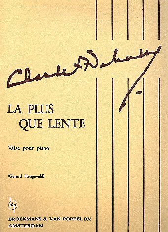 C. Debussy: Plus Que Lente, Klav