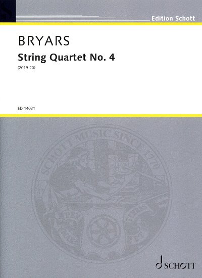 AQ: G. Bryars: String Quartet No. 4, 2VlVaVc (Pa+St (B-Ware)