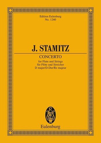 J. Stamitz: Konzert D-Dur Eulenburg Studienpartituren