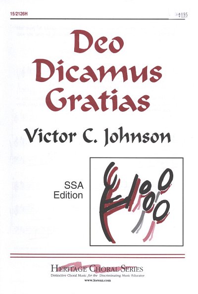 V.C. Johnson: Deo Dicamus Gratias, FchKlav (Part.)