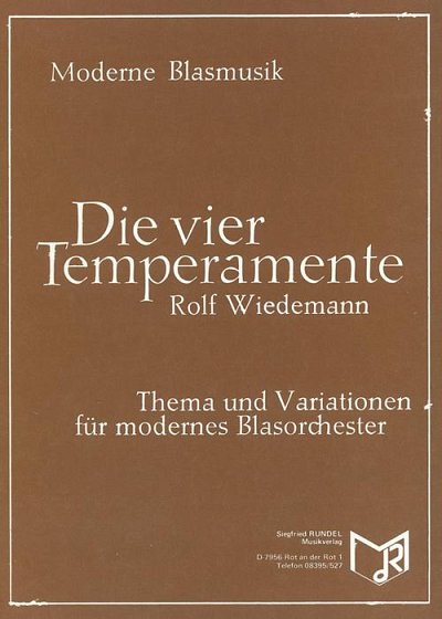 Rolf Wiedemann: Die vier Temperamente