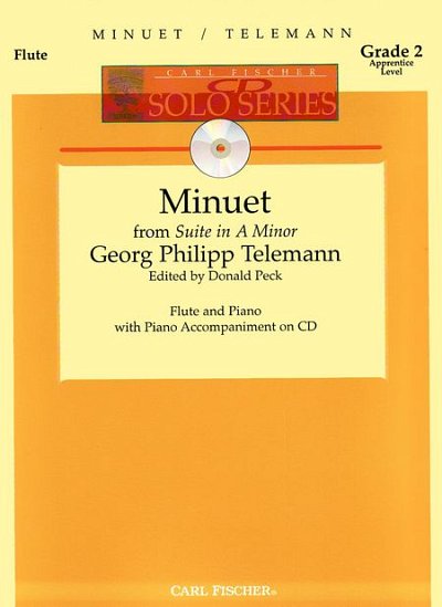 G.P. Telemann: Minuet, FlKlav