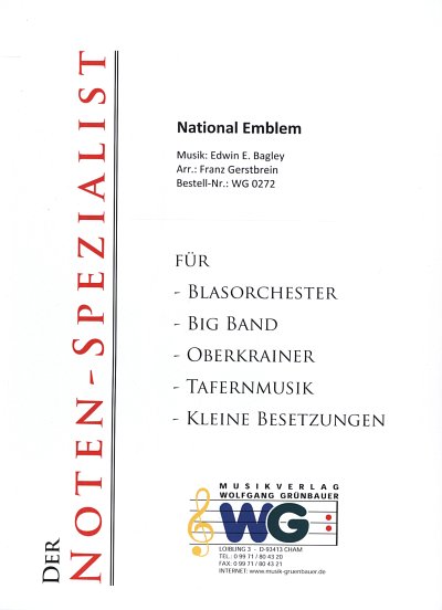 F. Gerstbrein: National Emblem, Blaso (Pa+St)