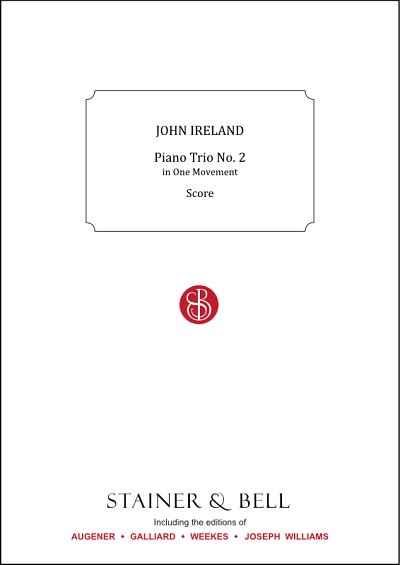 J. Ireland: Piano Trio No. 2 in One Move, VlVcKlv (KlavpaSt)