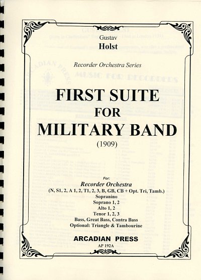 G. Holst: First Suite For Military Band