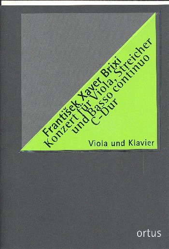 F.X. Brixi: Konzert für Viola, Streicher und B, VaKlv (KASt)
