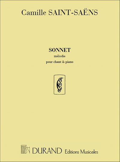 C. Saint-Saëns: Sonnet, GesKlav