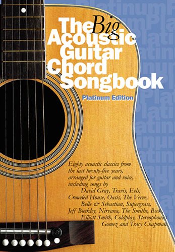 Platinum Big Acoustic Guitar Chord Songbook LC