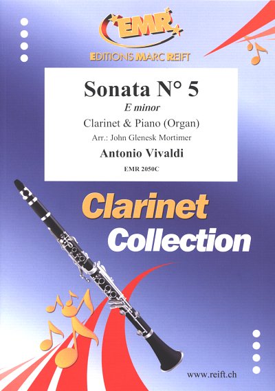 A. Vivaldi: Sonata N° 5 in E minor, KlarKlv/Org