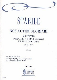 A. Stabile: Nos Autem Gloriari, Gch8Bc (Part)