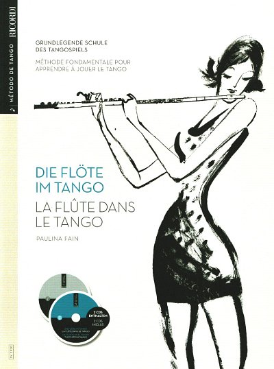 P. Fain: Die Flöte im Tango, Fl;Klav (+2CD)