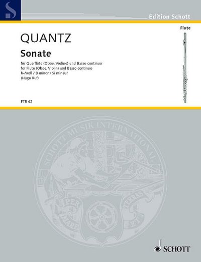 DL: J.J. Quantz: Sonate h-Moll, Fl/Ob/VlBc