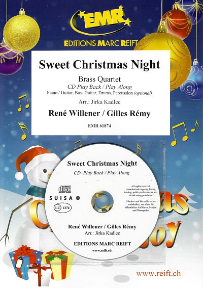 R. Willener: Sweet Christmas Night, 4Blech (+CD)