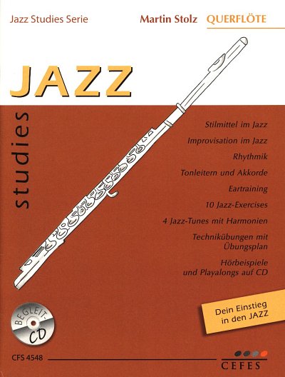 M. Stolz: Jazz Studies - Flöte, Fl (+CD)
