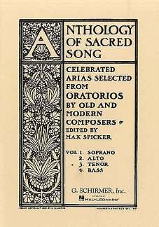 Anthology of Sacred Song - Volume 3, GesTeKlav (Bu)