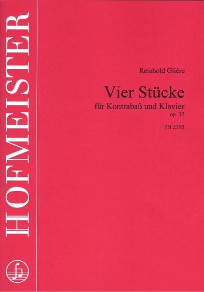 R. Glière: 4 Stücke op. 32, KbKlav (KlavpaSt)