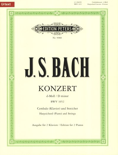 J.S. Bach: Konzert d-Moll BWV 1052, CembStro (KA)
