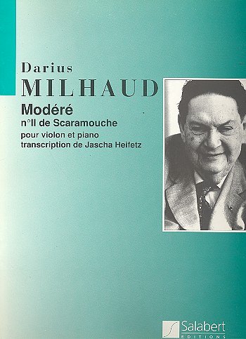 D. Milhaud: Modere N 2 De Scaramouche (Heife, VlKlav (Part.)