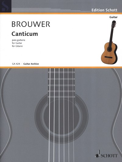 L. Brouwer: Canticum para guitarra