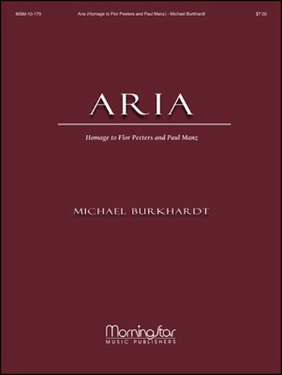 M. Burkhardt: Aria, Org