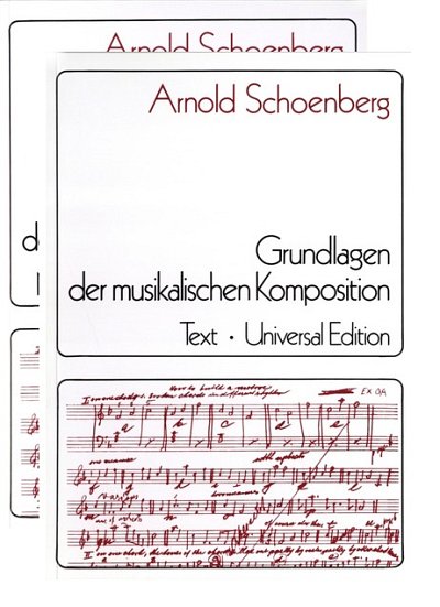 A. Schönberg: Die Grundlagen der musikalischen Komposit (2B)