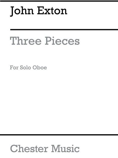 Three Pieces for Oboe Solo, Ob