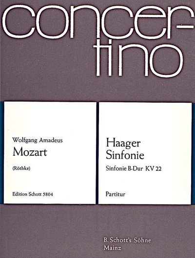 DL: W.A. Mozart: Haager Sinfonie (Part.)