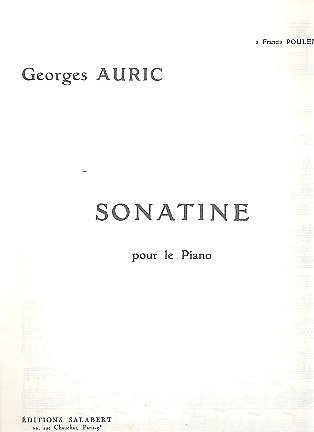 Sonatine Piano , Klav (Part.)