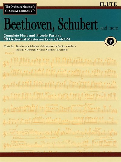 F. Schubert: Beethoven, Schubert & More - Volum, Fl (CD-ROM)