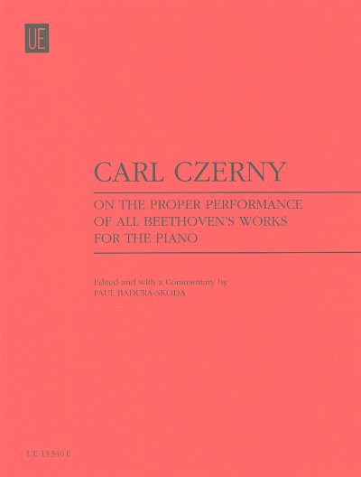 C. Czerny: On the Proper Performance of all Beeth, Klav (Bu)