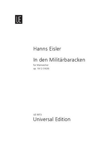 H. Eisler: In den Militärbaracken op. 19 Band 2 (Chpa)
