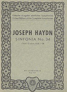 J. Haydn: Symphonie Nr. 34 Hob. I:34 