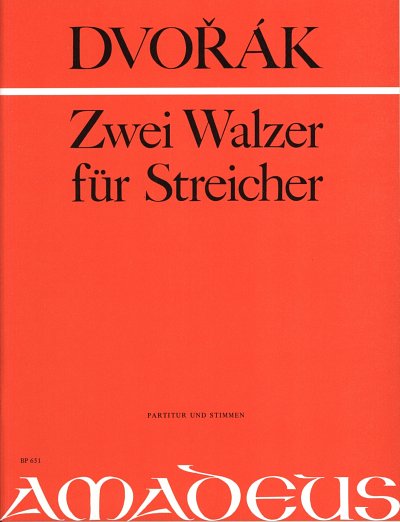 A. Dvořák: 2 Walzer Op 54/1 + 4
