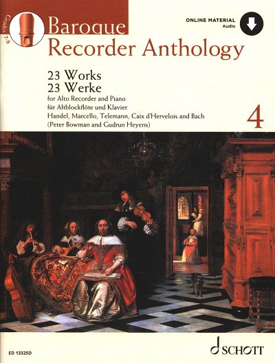 P. Bowman: Baroque Recorder Antholo, AblfKlav (KlavpaSt+Aud)