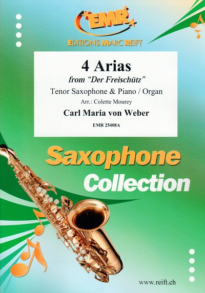 C.M. von Weber: 4 Arias, TsaxKlavOrg