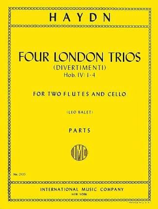 J. Haydn: Four London Trios, 2FlVc (Bu)