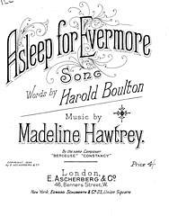 DL: M. Hawtrey: Asleep For Evermore, GesKlav