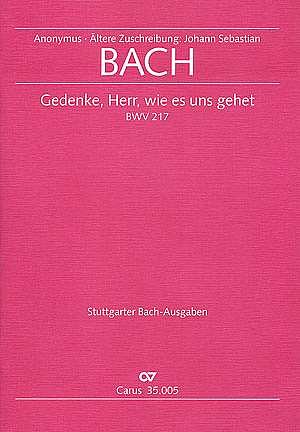 J.S. Bach: Gedenke, Herr, wie es uns gehet Kantate zum 1. So