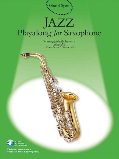 Guest Spot: Jazz for Alto Saxophone, Asax (+OnlAudio)