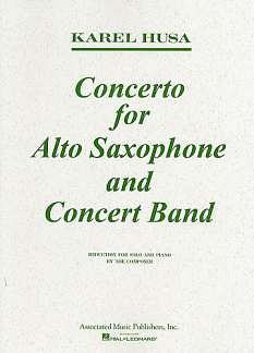 K. Husa: Concerto for Alto Saxophone and Conc, ASaxKlav (Bu)