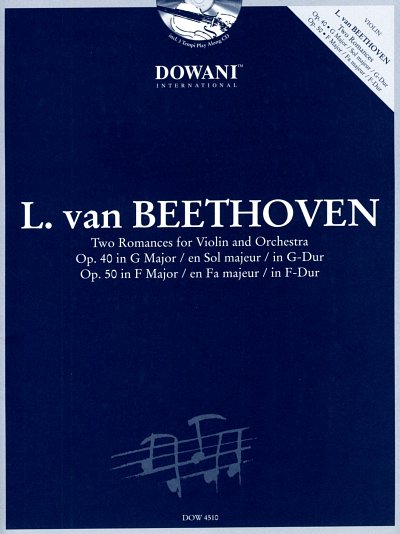 L. v. Beethoven: Zwei Romanzen op. 40 in G-, VlOrch (KAStCD)