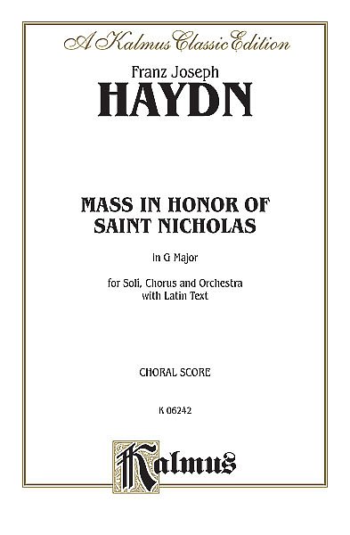 J. Haydn: St Nicholas Mass SATB