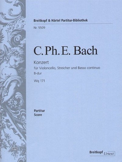 C.P.E. Bach: Konzert für Violoncello und Orchester B-Dur Wq 171