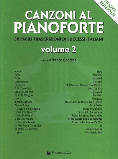 F. Concina: Canzoni Al Pianoforte 2, Klav